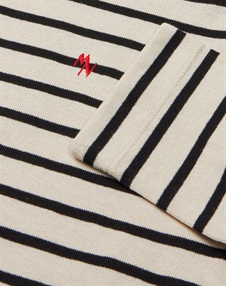 Pablo Maggie T-shirt - Vanilla Ice / Black